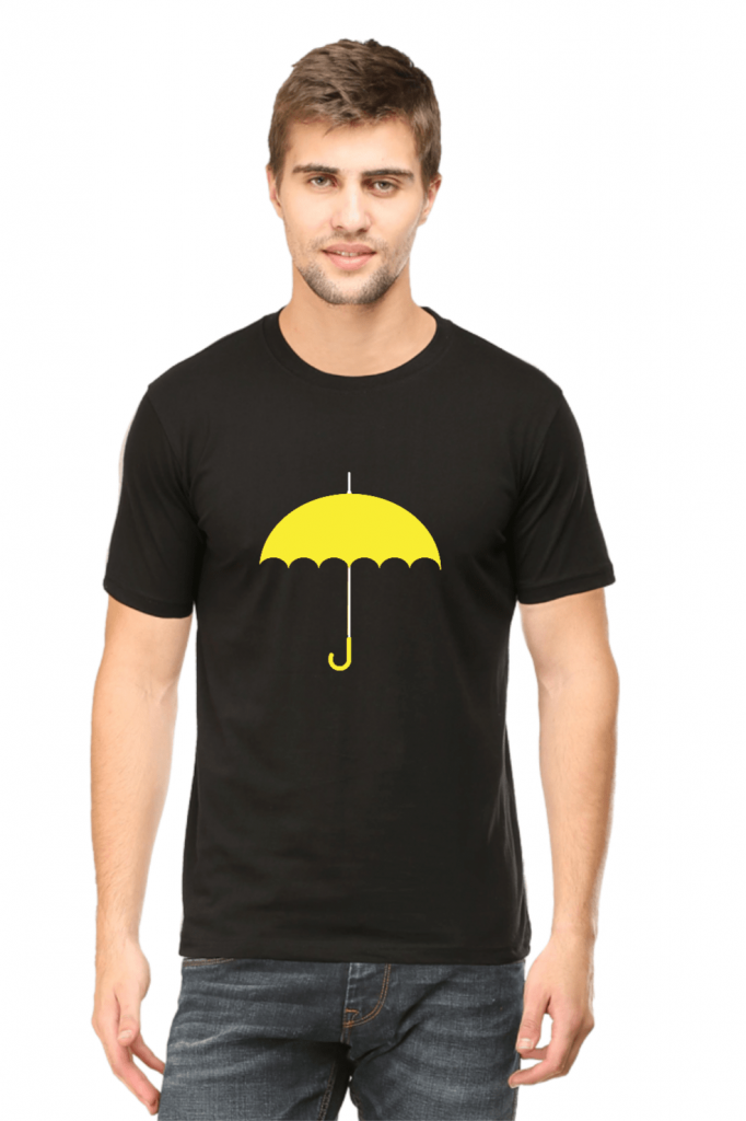 yellow umbrella shirt